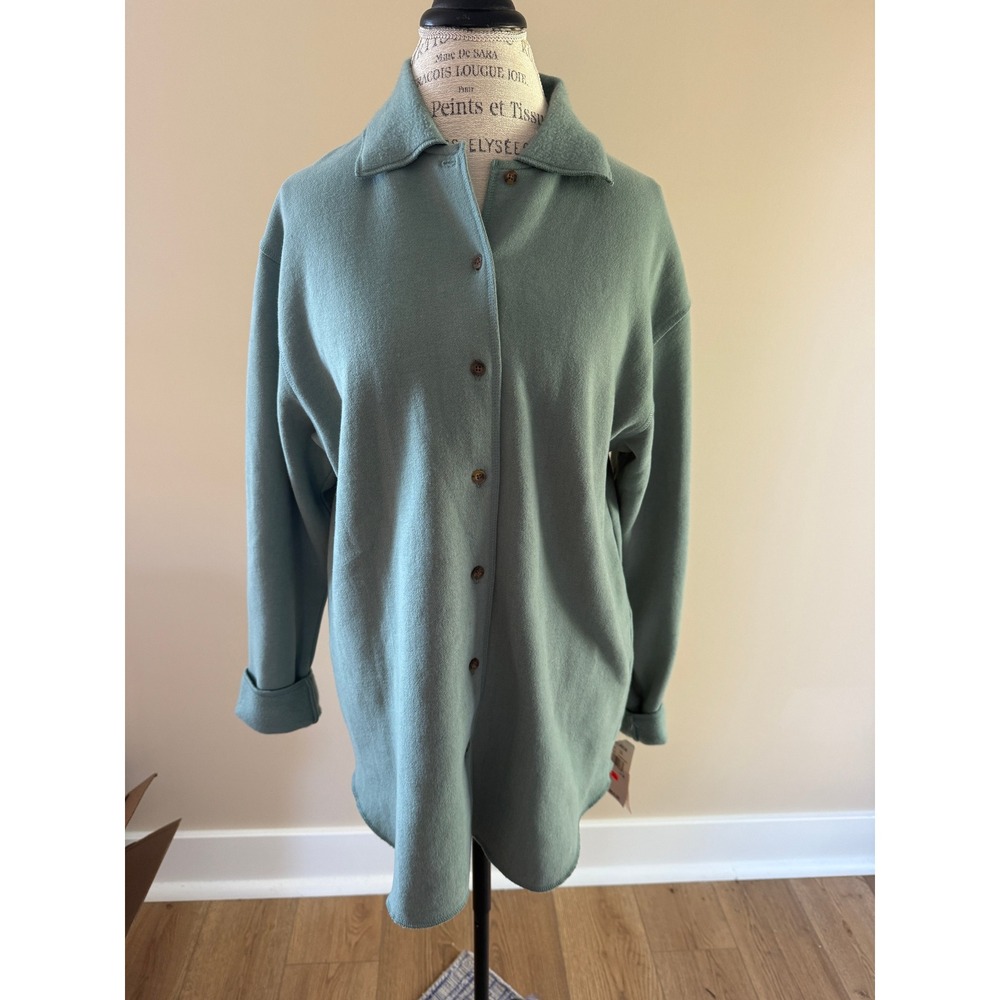 Vintage Woolrich‎ Women's Soft Pine Shirt Jacket Size L